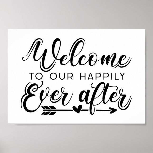 Heureux toujours après | Affiche de bienvenue Mari (Devant)