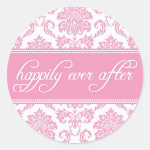 Heureux toujours après Sticker en rose