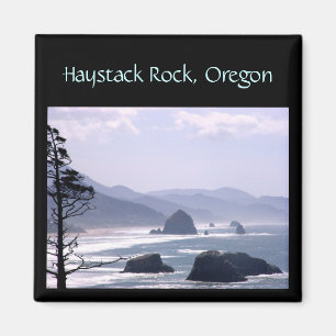 Heuschober-Felsen-Oregon-Küsten-Magnet Magnet