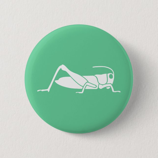 Heuschrecke Button (Vorderseite)