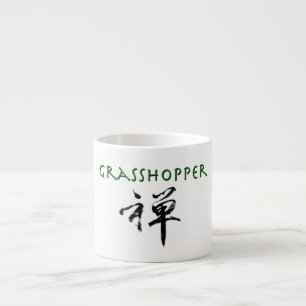 Heuschrecke mit "Zen" Symbol Espressotasse
