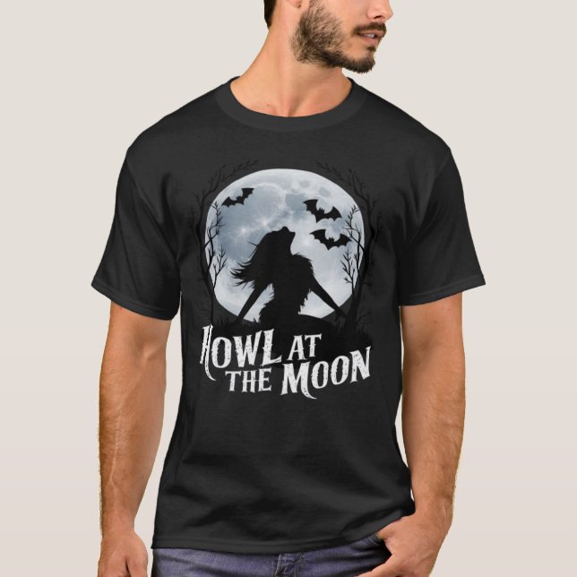 Heuschrecken am Mond zwischen T - Shirt (Vorderseite)