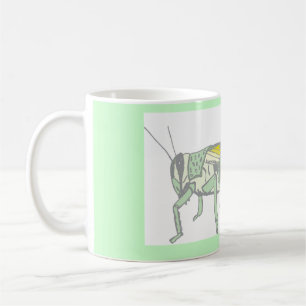 Heuschrecken-Kaffee-Tasse Kaffeetasse