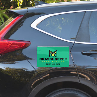 Heuschrecken-Maskottchen-Logo | Unternehmen  Aufkleber
