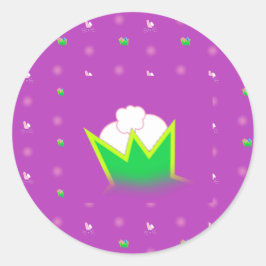 Heuschrecken Runder Aufkleber