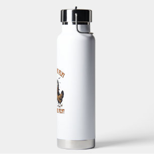 Heute Abend Fliegen Wir Lustiges Huhn Halloween-Sh Trinkflasche