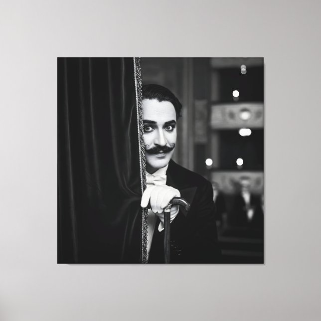 Heute Abend ist ein Hit!, 1920er von Natasha Us Leinwanddruck (Vorderseite)