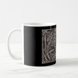 "Heute Abend sollt ihr brennen!" Kaffeetasse