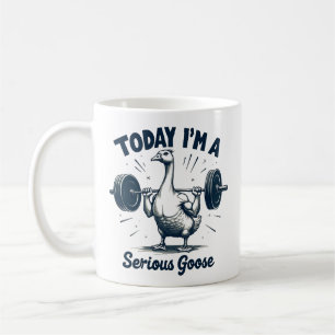 Heute bin ich ein ernstzunehmender Gänsehaut Kaffeetasse