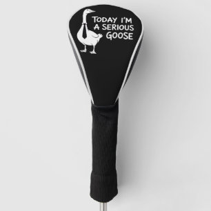 Heute bin ich eine ernsthafte Gans Lustiges Büroti Golf Headcover