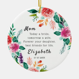 Heute eine Brautmutter der Braut Keepake Keramik Ornament