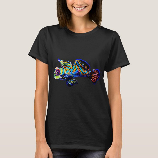 HEUTE FISCHEN WIR T-Shirt (Vorderseite)