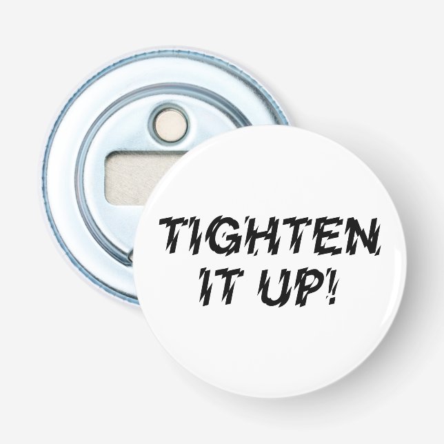 HEUTE! FLASCHENÖFFNER (Vorderseite)