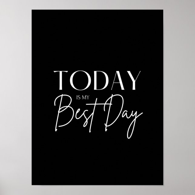 Heute habe ich mein Motivierend Angebot zum besten Poster (Vorne)