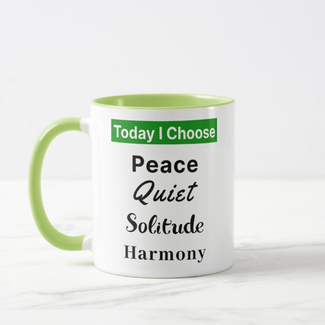 Heute habe ich mich entschieden - Combo Tasse (Links)