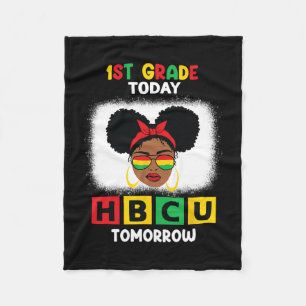Heute Hbcu Morgen Früher Schwarz C Fleecedecke