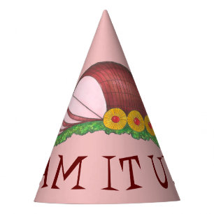 HEUTE! Holiday Ham Birthday Weihnachten Partyhütchen