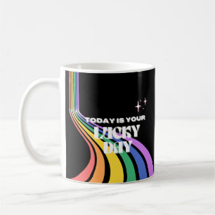 Heute ist dein Glückstag, Glück, glücklichstes Mäd Kaffeetasse