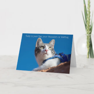 Heute ist dein Tag, notecard Ankündigung