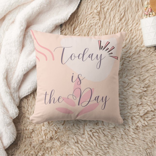 Heute ist der Tag Kissen (Decke)
