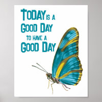 Heute ist ein guter Tag, um Zitat Schmetterling zu