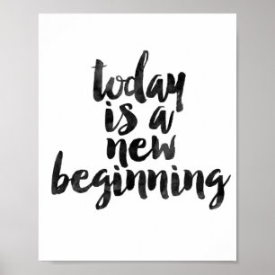 Heute ist ein neuer Anfang Poster