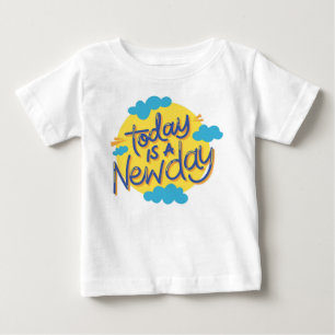 Heute ist ein neuer Tag: Tiny Fresh Start Edition Baby T-shirt