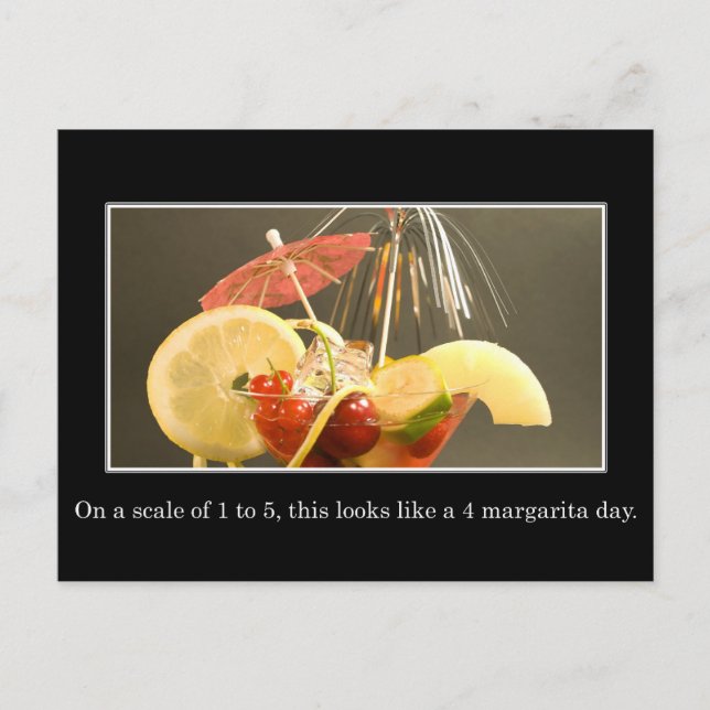 Heute ist ein Tag mit hohem Rang Postkarte (Vorderseite)