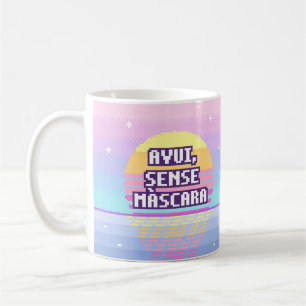 Heute, Keine Maske Katalanisch Neurodivergenter Be Kaffeetasse