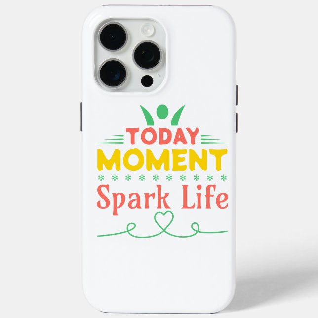 Heute Moment, Leben retten Case-Mate iPhone Hülle (Rückseite)