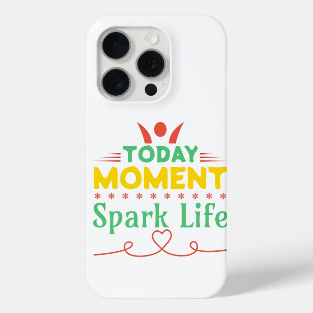 Heute Moment, Leben retten Case-Mate iPhone Hülle (Rückseite)