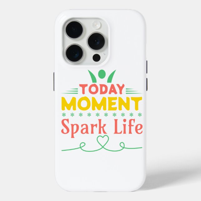 Heute Moment, Leben retten Case-Mate iPhone Hülle (Rückseite)