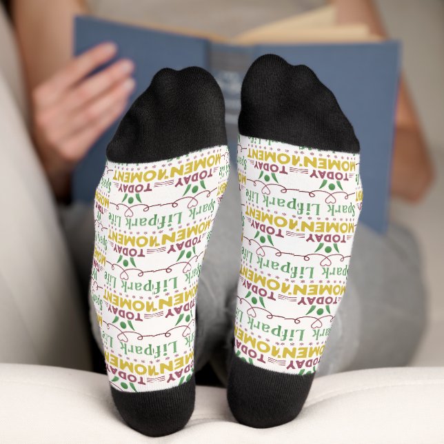 Heute Moment, Leben retten Socken (Unterseite)