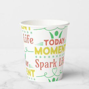 Heute Moment, Spark Life Toto Tasche Pappbecher