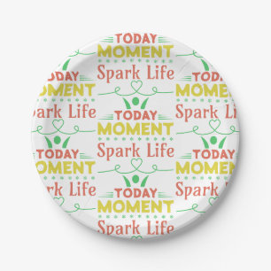 Heute Moment, Spark Life Toto Tasche Pappteller