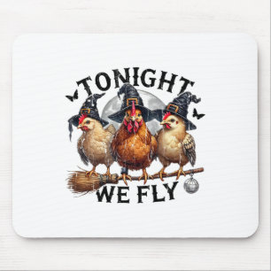 Heute Nacht fliegen wir, Hicken Hexe, Lustiges Hal Mousepad