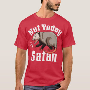 Heute nicht Satan Opossum Sarcastic Possum Funny 1 T-Shirt