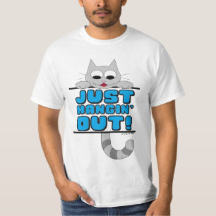 HEUTE! Niedliche spielerische Katze T-Shirt