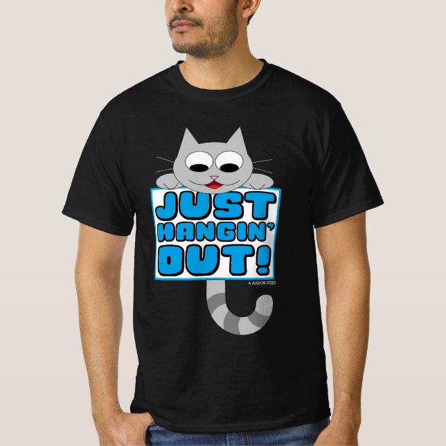 HEUTE! Niedlicher Cartoon T-Shirt (Vorderseite)