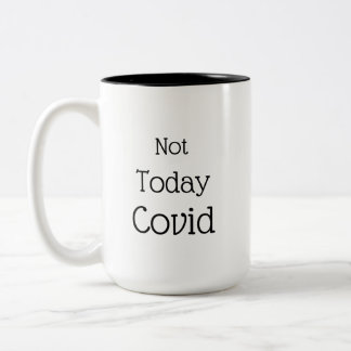 Heute noch nicht kalt zweifarbige tasse