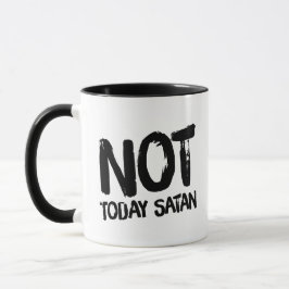Heute noch nicht Satan Coffee Tasse