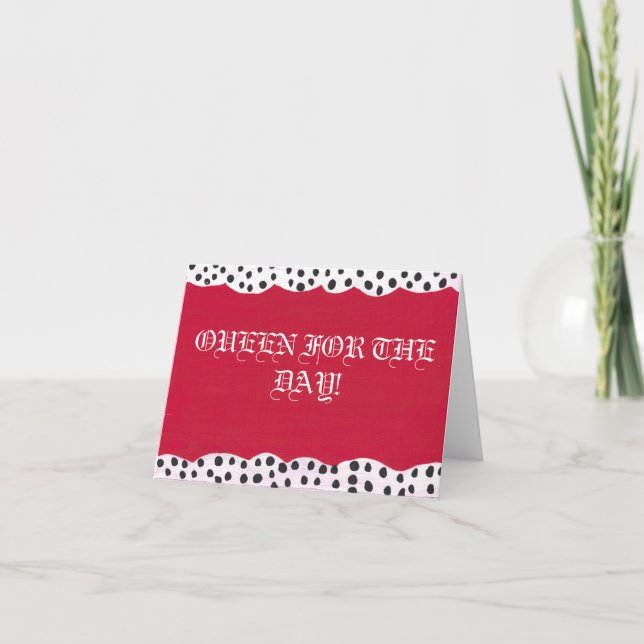HEUTE! Notecards Karte (Vorderseite)