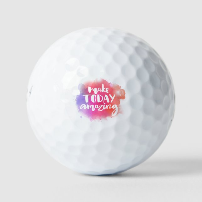 Heute Phantastisch machen Golfball (Vorderseite)