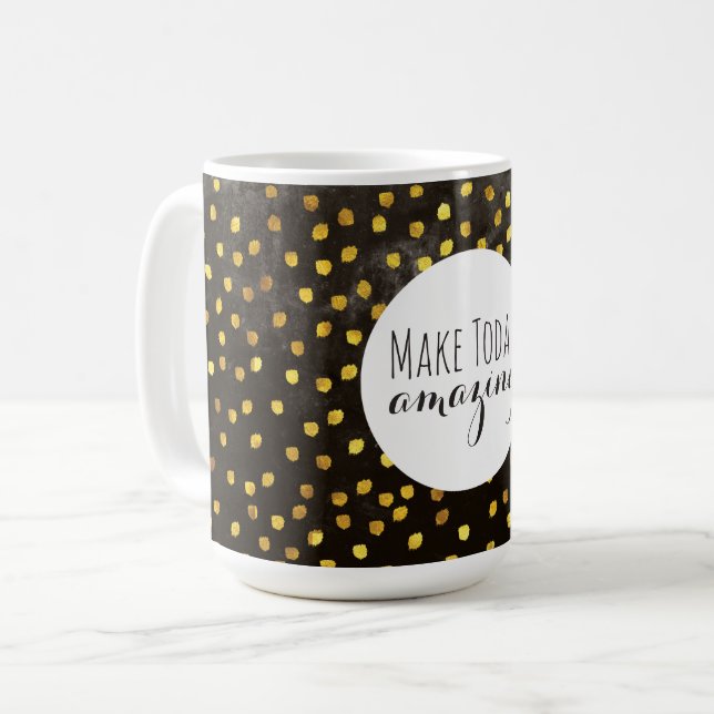 Heute Phantastisch machen Kaffeetasse (Vorderseite Links)