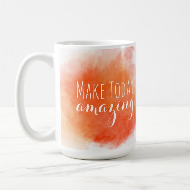 Heute Phantastisch machen | Wasserfarbe Kaffeetasse (Links)