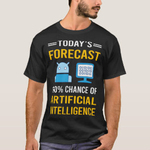Heute Vorhersage Künstliche Intelligenz KI T-Shirt