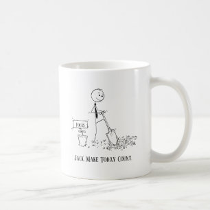 Heute zählen Tasse