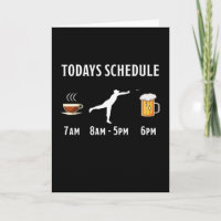 Heute Zeitplan Kaffee Darts Bier Geschenk