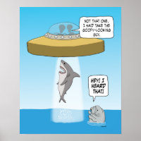 Heutige Außerirdischen ernten Hai als Manateuhren