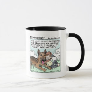 Heutiger Dogg™ Junge u. Hund Tasse